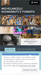 Mobile Screenshot of michelangelobuonarrotietornato.com